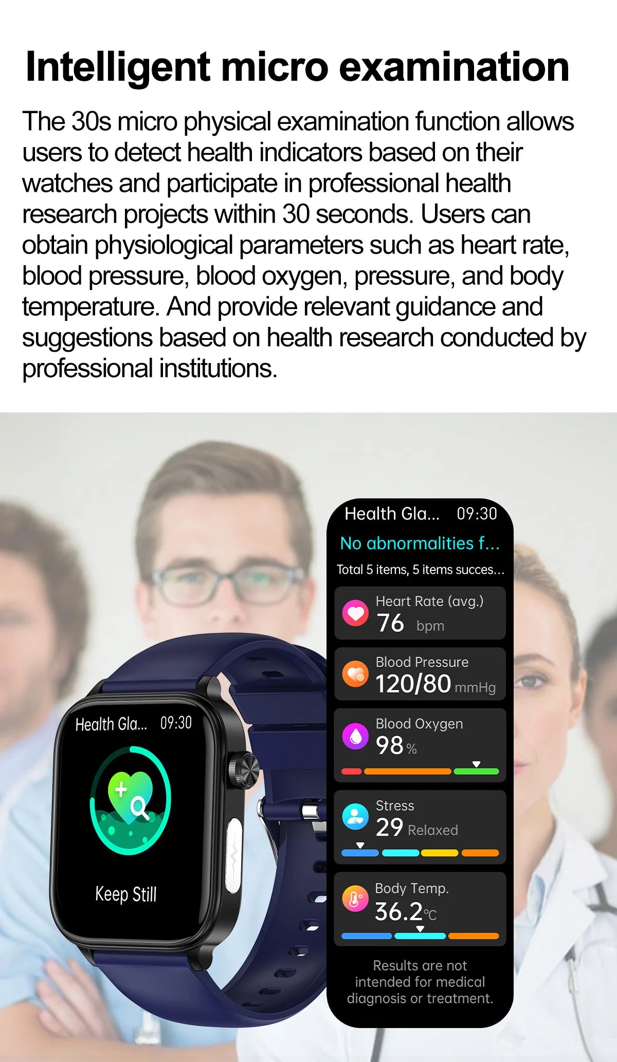 ECG+PPG Smart Watch