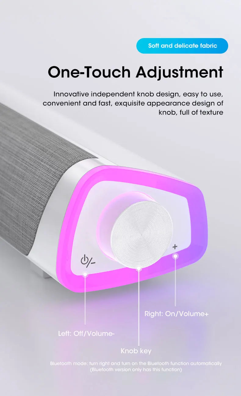4D Speaker Bar Stereo Subwoofer