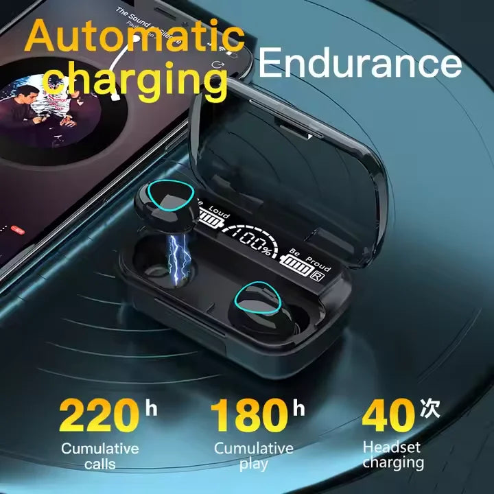 M10 Earphone Wireless Headset