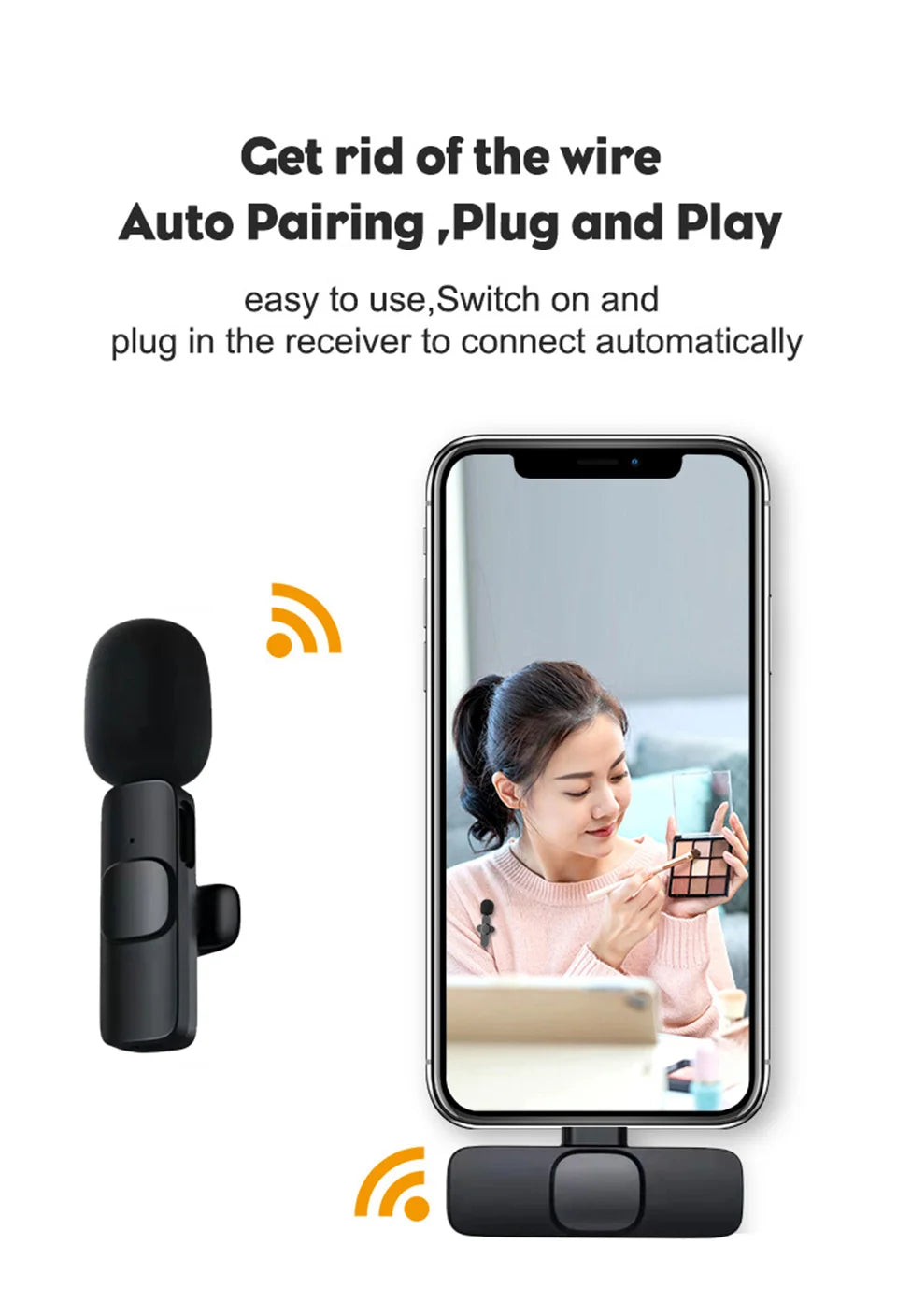 Lavalier Bluetooth Microphone