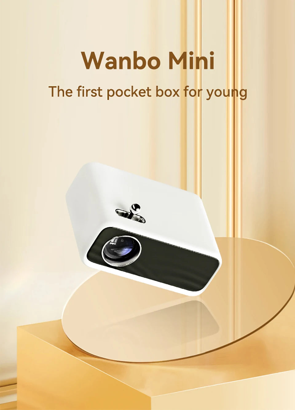 Wanbo Mini Protable Multimedia Smart Projector