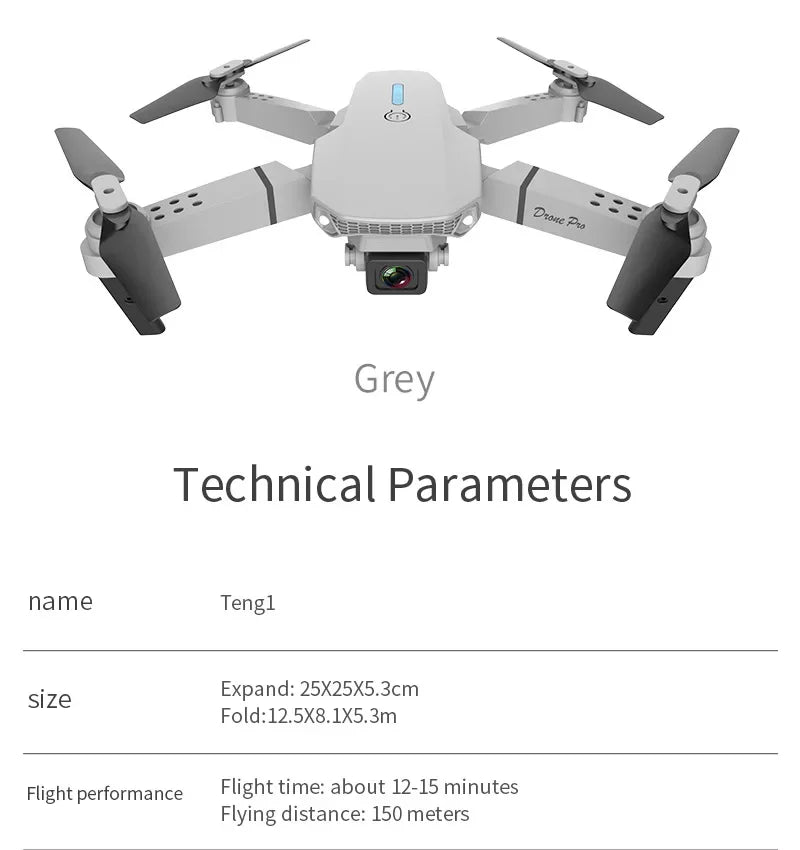 E88 Pro WIFI FPV Drone