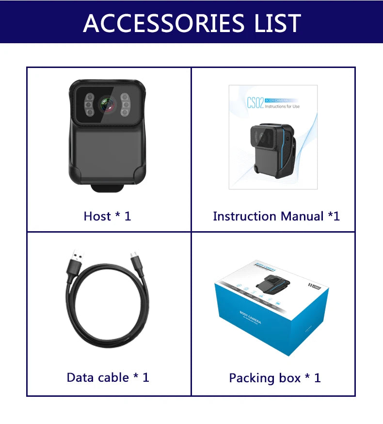 HD Portable body Action Camera