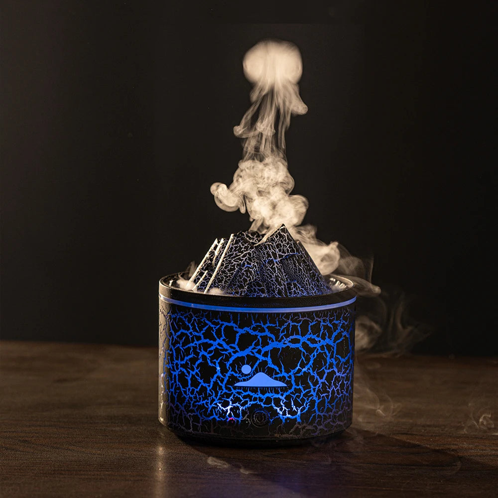 Volcanic Lava Jellyfish Aromatherapy Flask