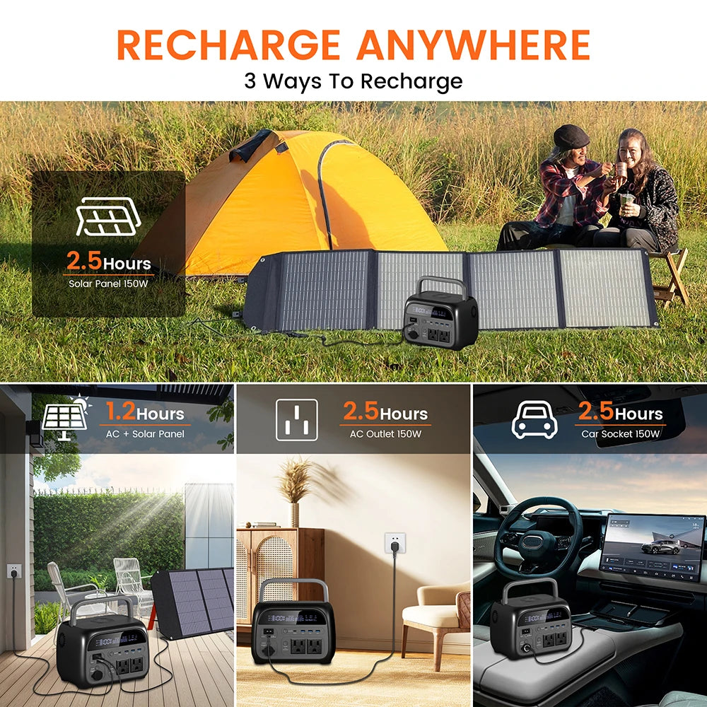 500W Portable Power Station