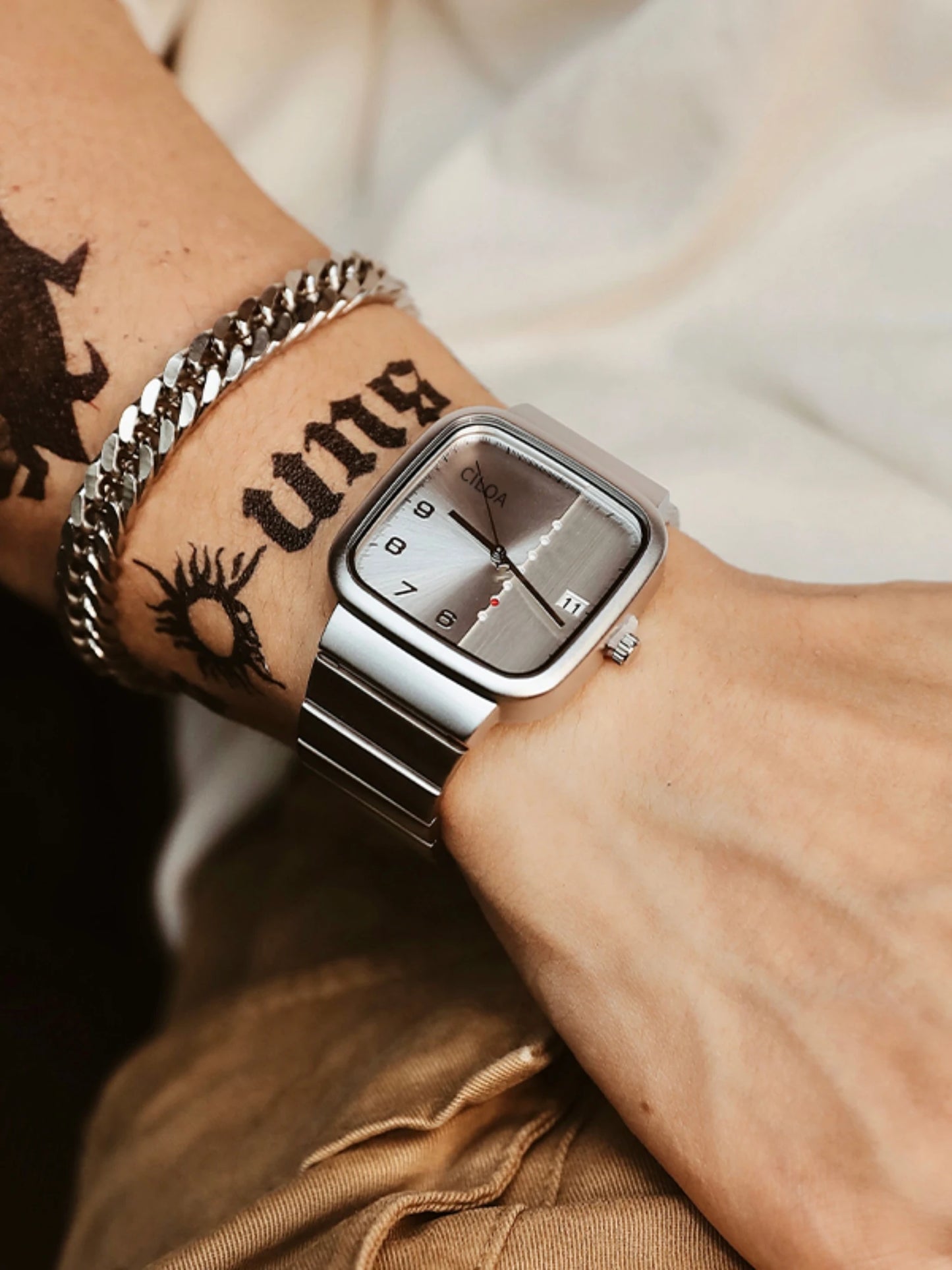 Square Student Watch for Men