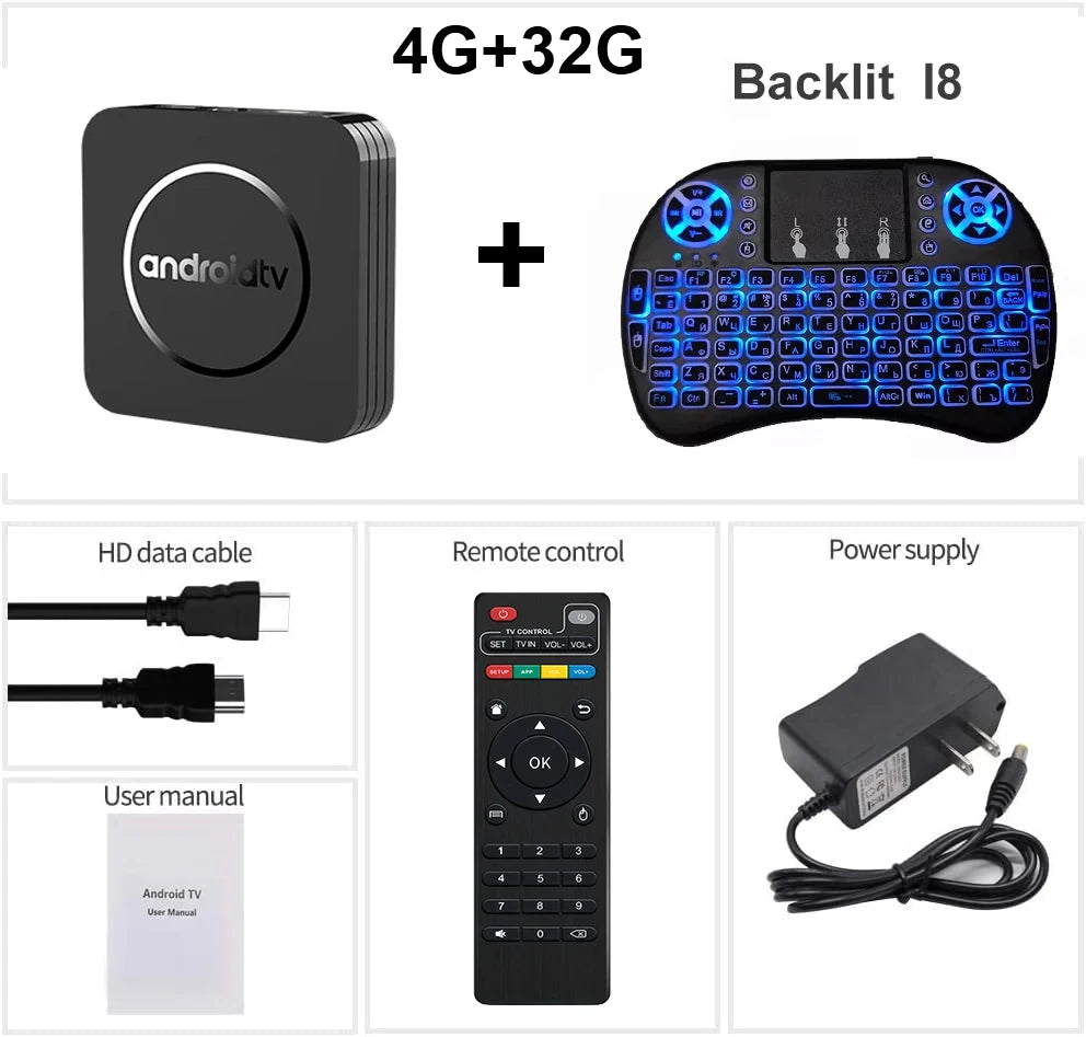 Android 14 TV Box Q11 8K Set Top Box