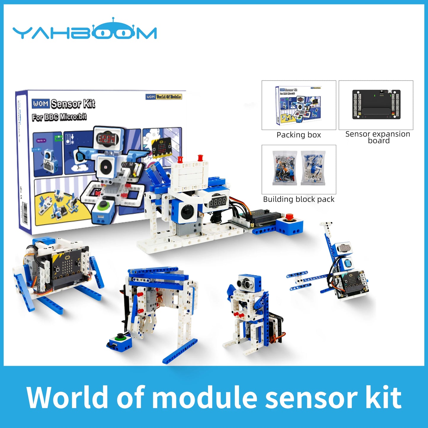 Yahboom 21 in 1 Microbit V2 Robotics Kit for Kids