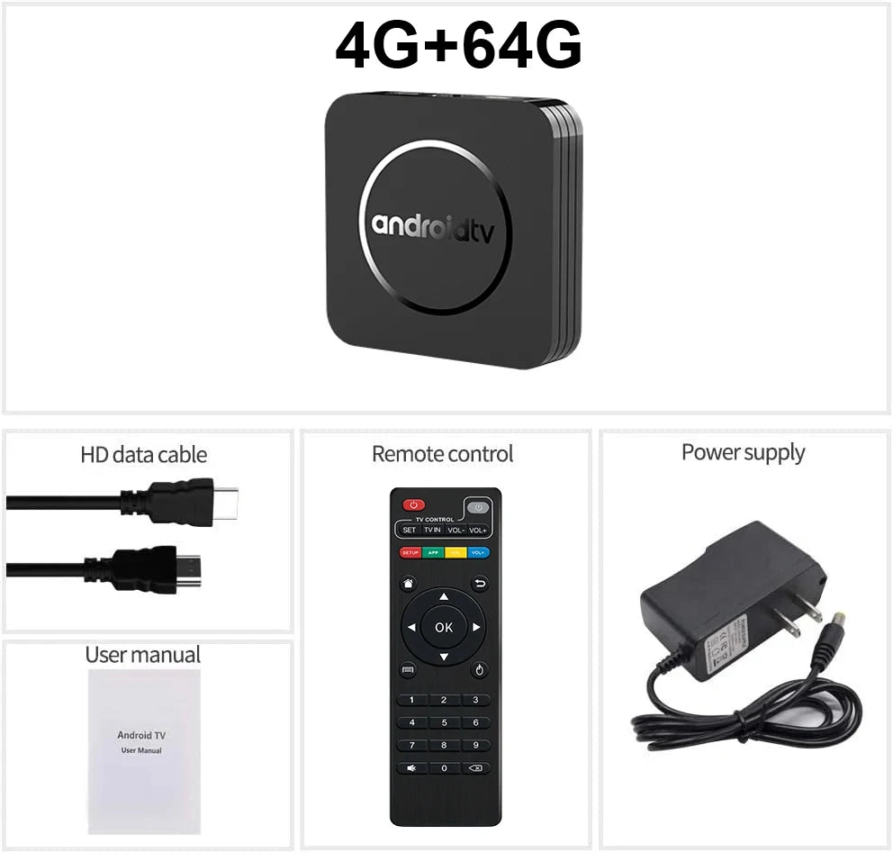 Android 14 TV Box Q11 8K Set Top Box