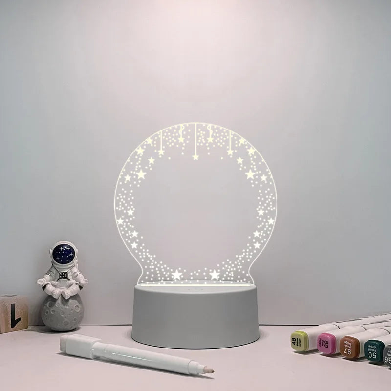Changing Screen Board Night Lamp