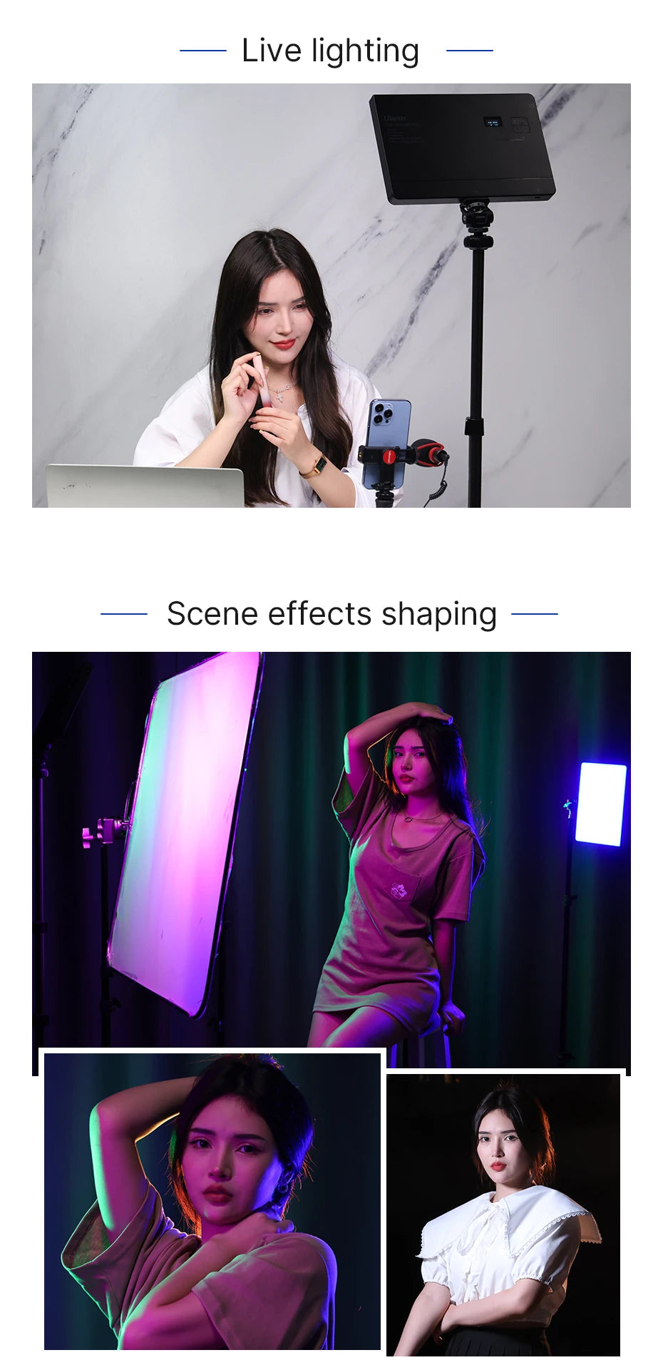 Ulanzi LT003 15W RGB Video Light