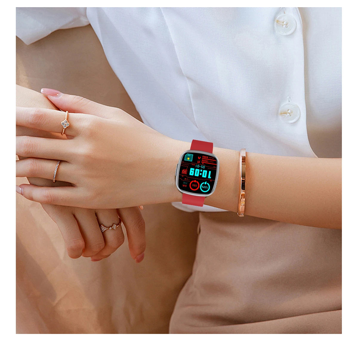 ECG Blood Pressure Health Smart Watch