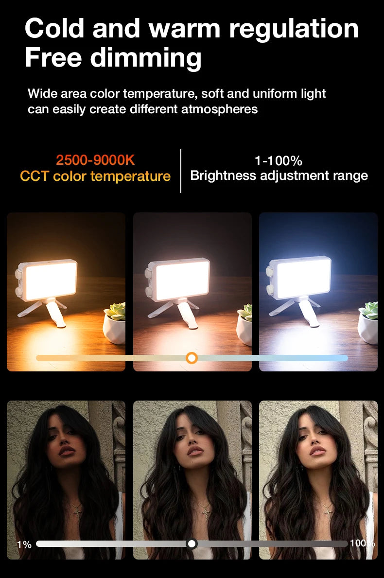 Video Light 40W Portable Cam Light