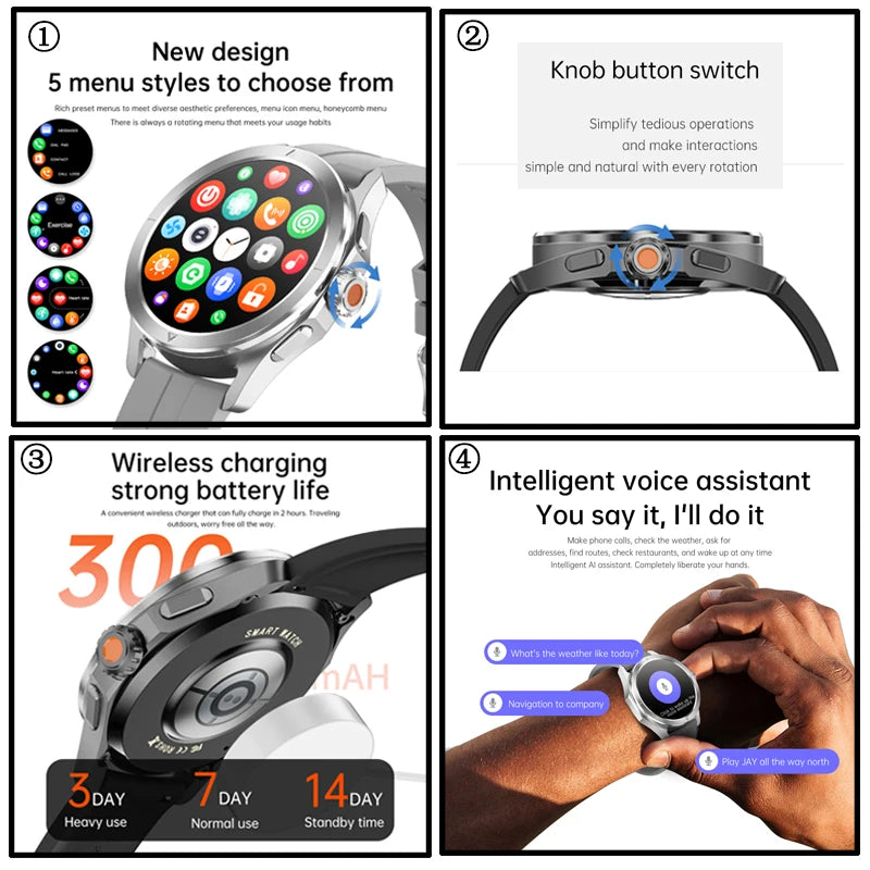 Xiaomi S4 Ultra Outdoor Sports Smart Watch