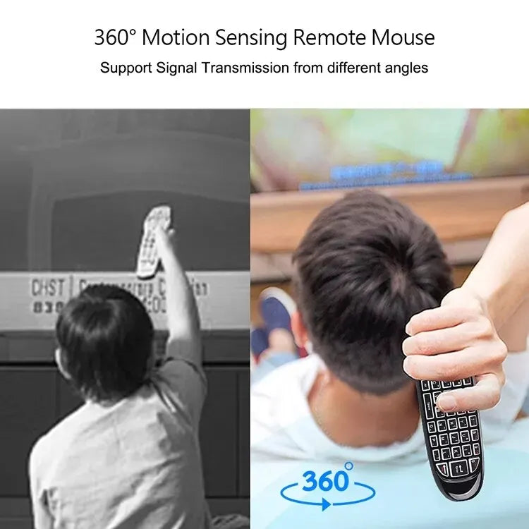 C120 RGB 7 Air Mouse & Keyboard Remote Control