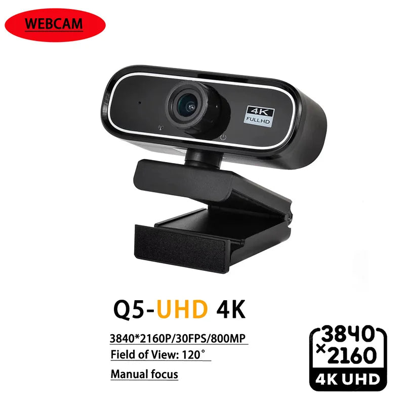 EXHQDR UHD 4K USB Webcam