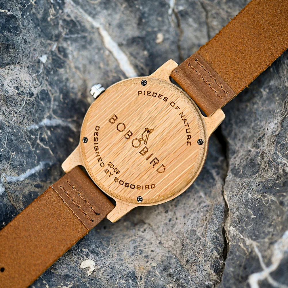 BOBO BIRD Wooden Simple Watch
