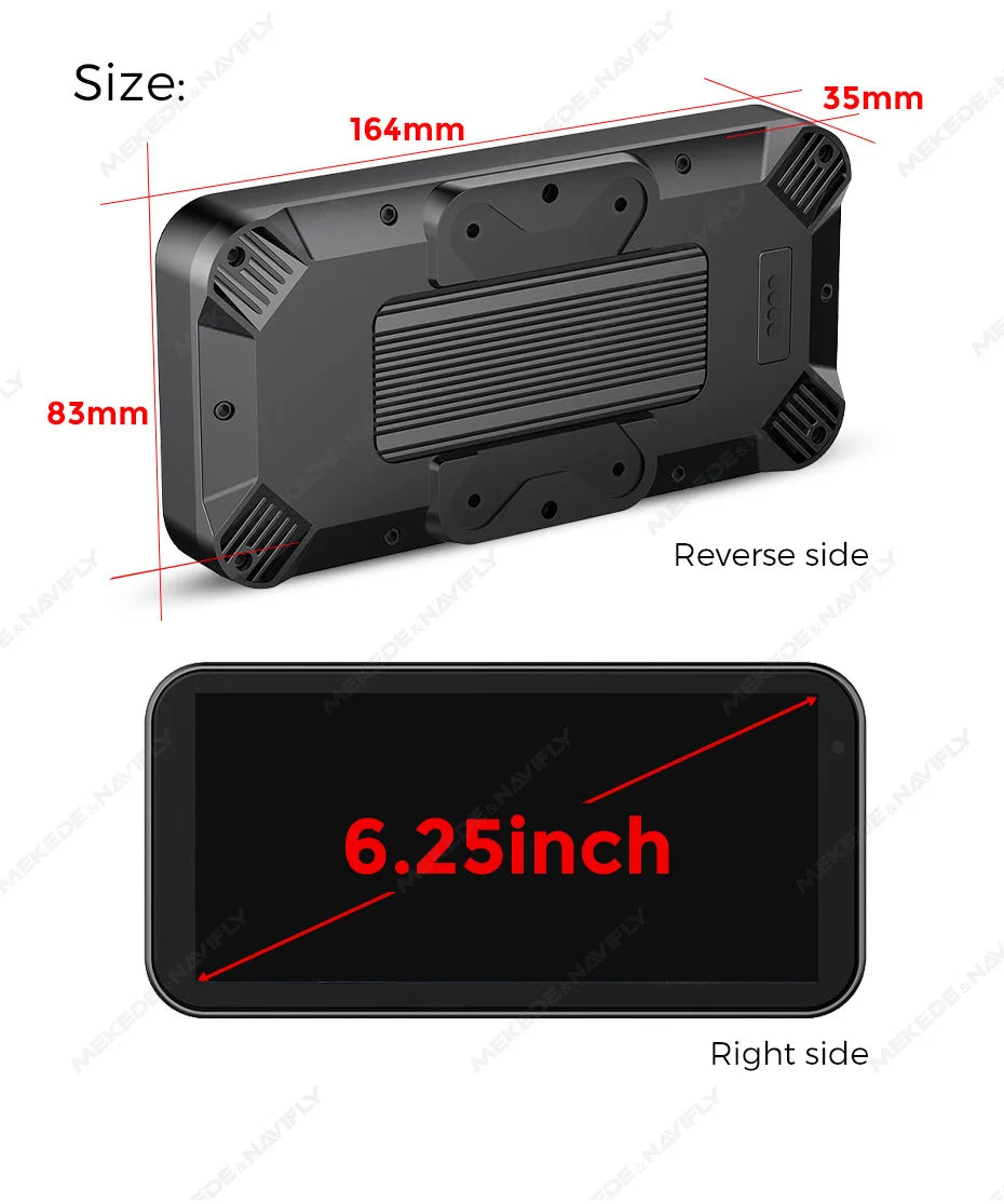Portable 6.25 inch IP67 Recorder