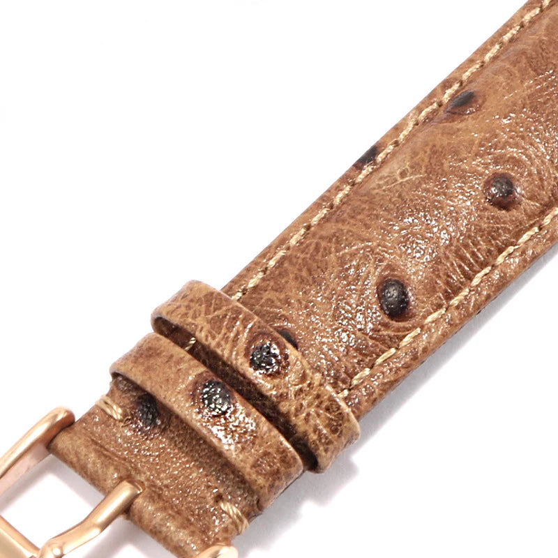 UTHAI P43 Ostrich Pattern Leather Strap accessories