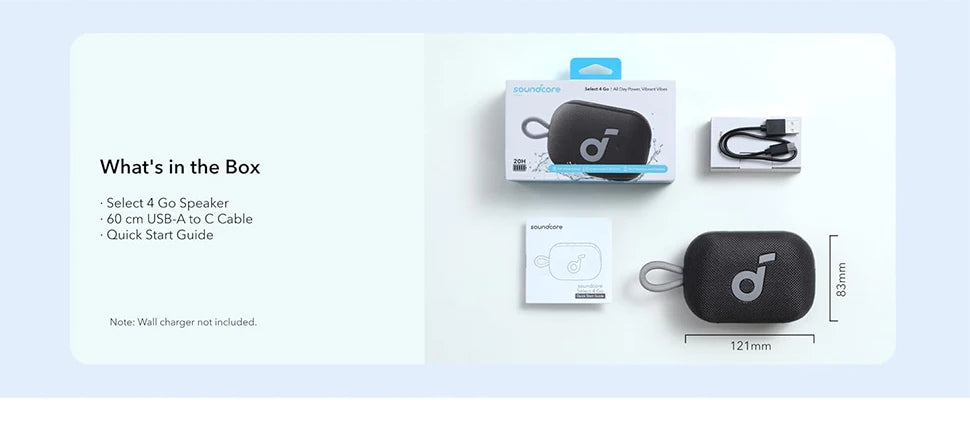 Soundcore Select 4 Go Bluetooth Speaker