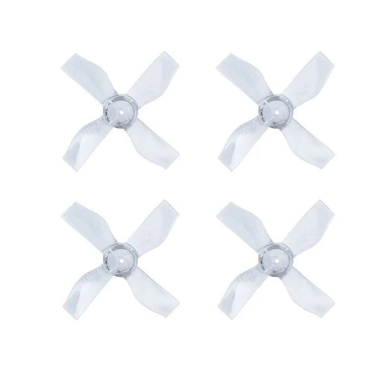 Gemfan 31mm 1220 1.2X2X4 4-Blade PC Propeller 1mm for RC FPV Freestyle Tinywhoop Micro Drone DIY Parts Mobula6 Meteor65 0802