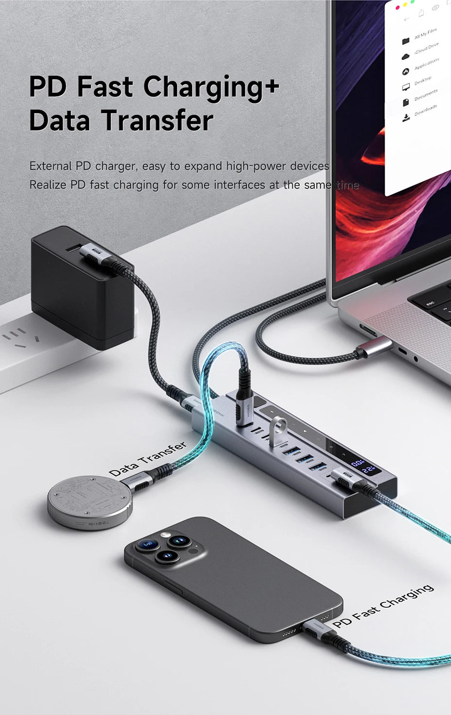 USB C HUB Type-C Docking Station