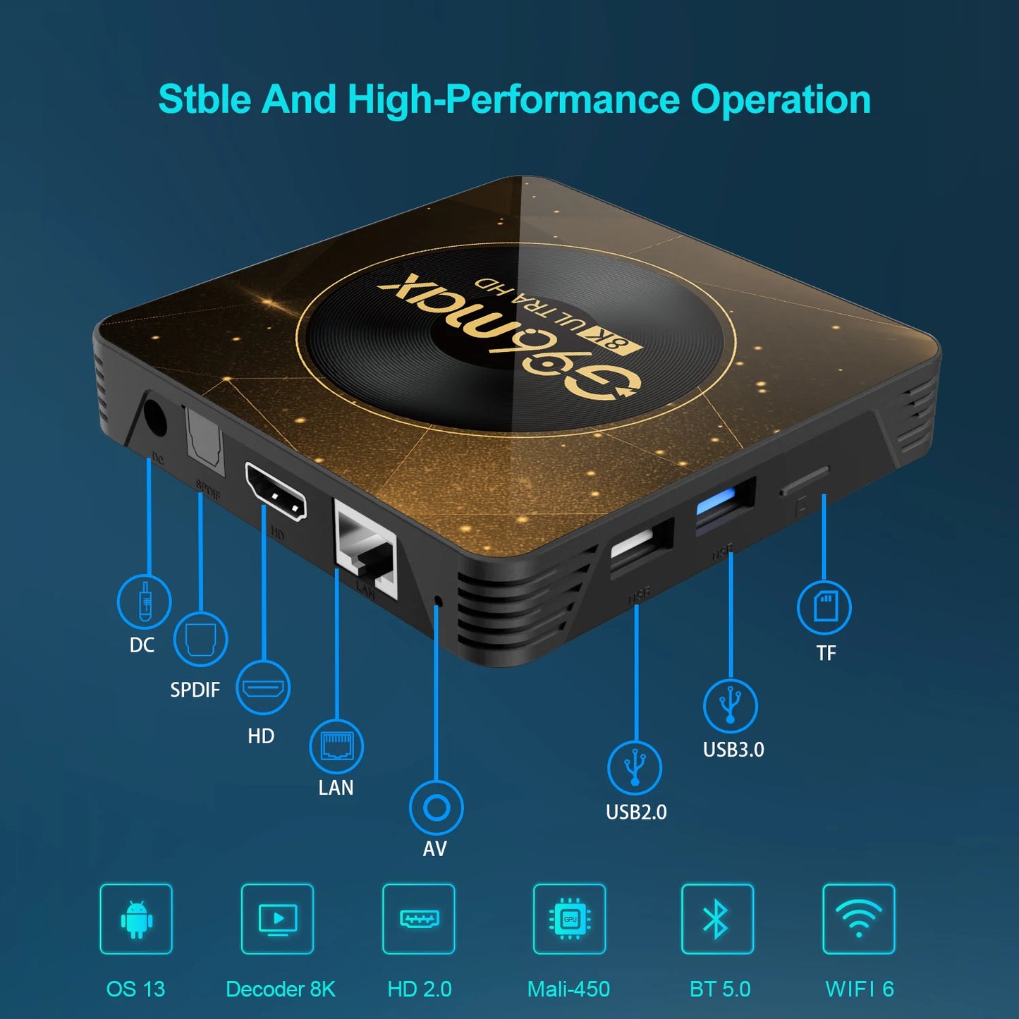 Android Ultra HD Smart TV Box