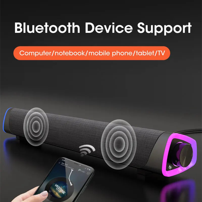 4D Speaker Bar Stereo Subwoofer