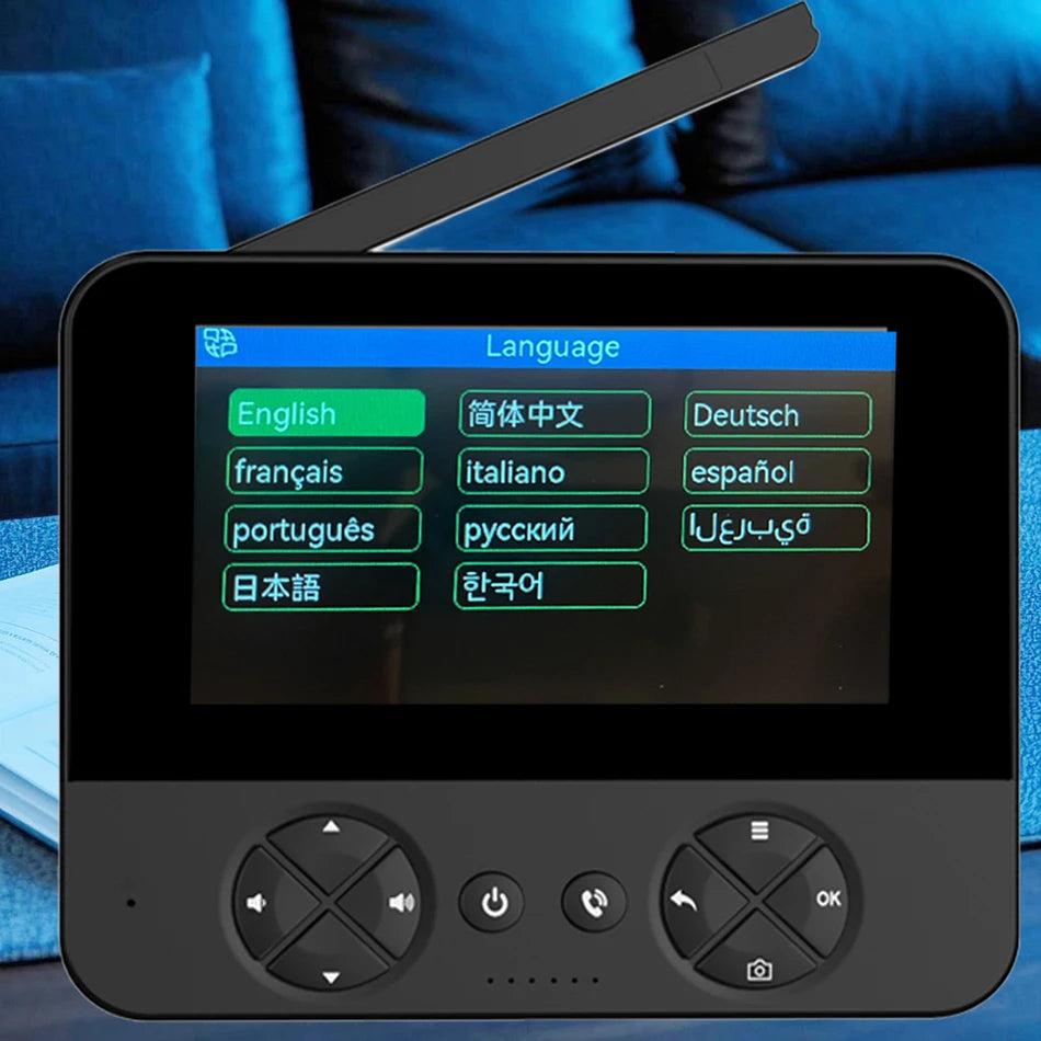 Mirixi Wireless 4.3 Inch IPS Video Doorbell with Camera