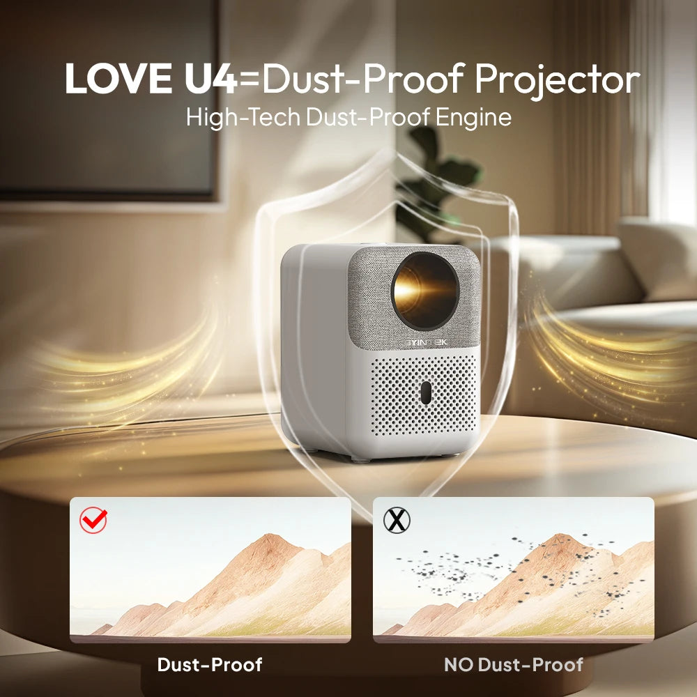 BYINTEK Household Theater Projector