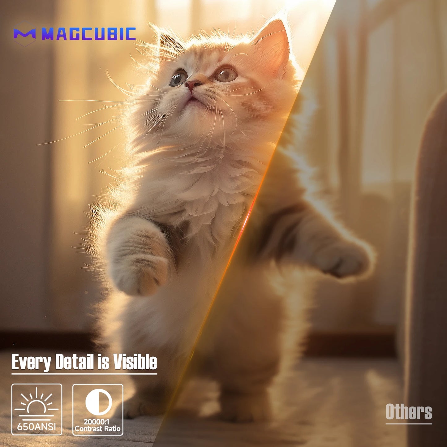 Magcubic Native360° Projector