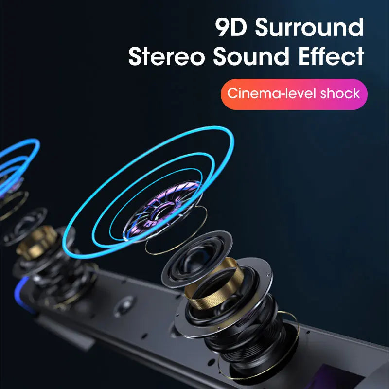 4D Speaker Bar Stereo Subwoofer