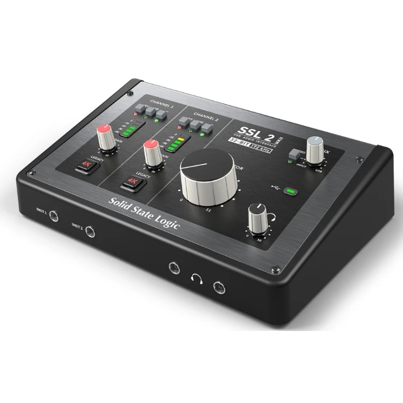 SSL2 MKII 2-in/2-out USB Stereo Audio Interface