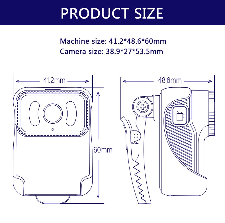 HD Portable body Action Camera