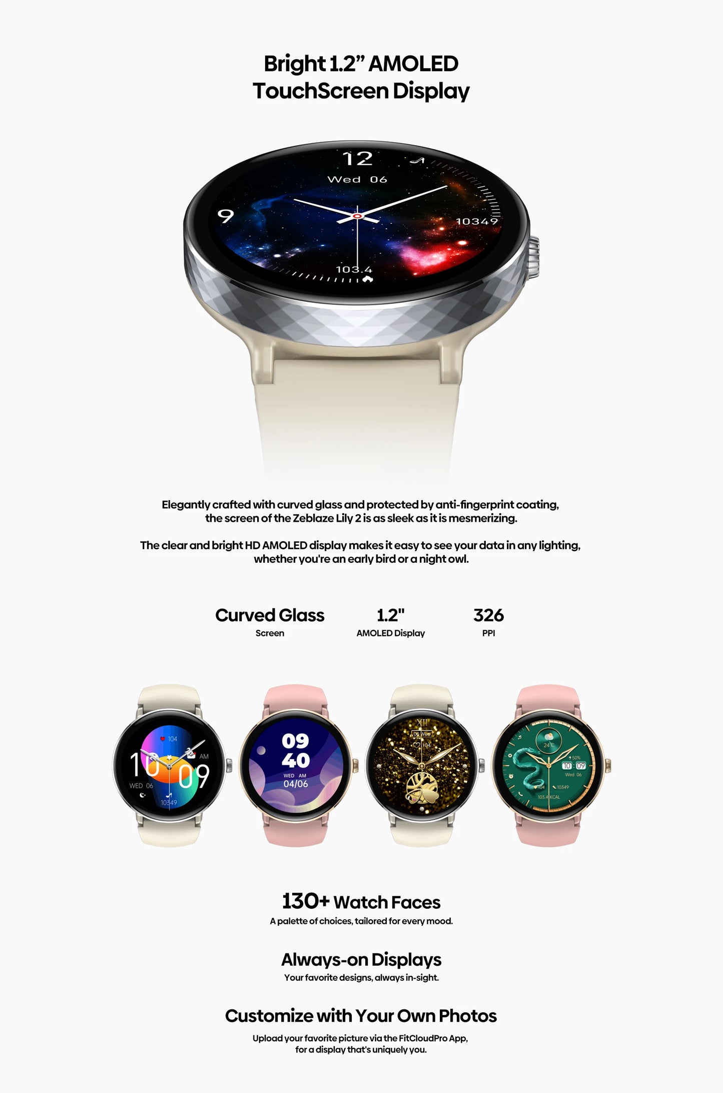 Zeblaze Lily 2 Smart Watch