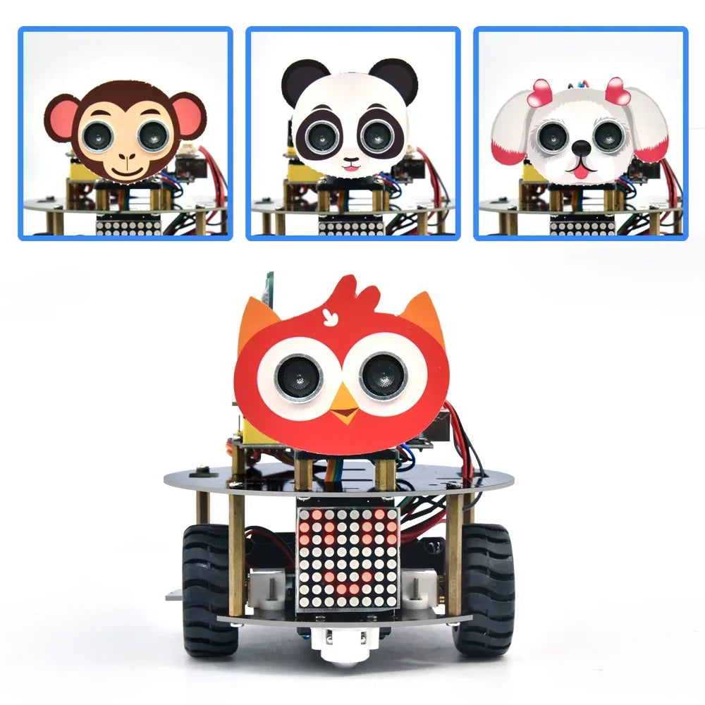 Keyestudio DIY Multifunction Smart Turtle Robot Car for Kids