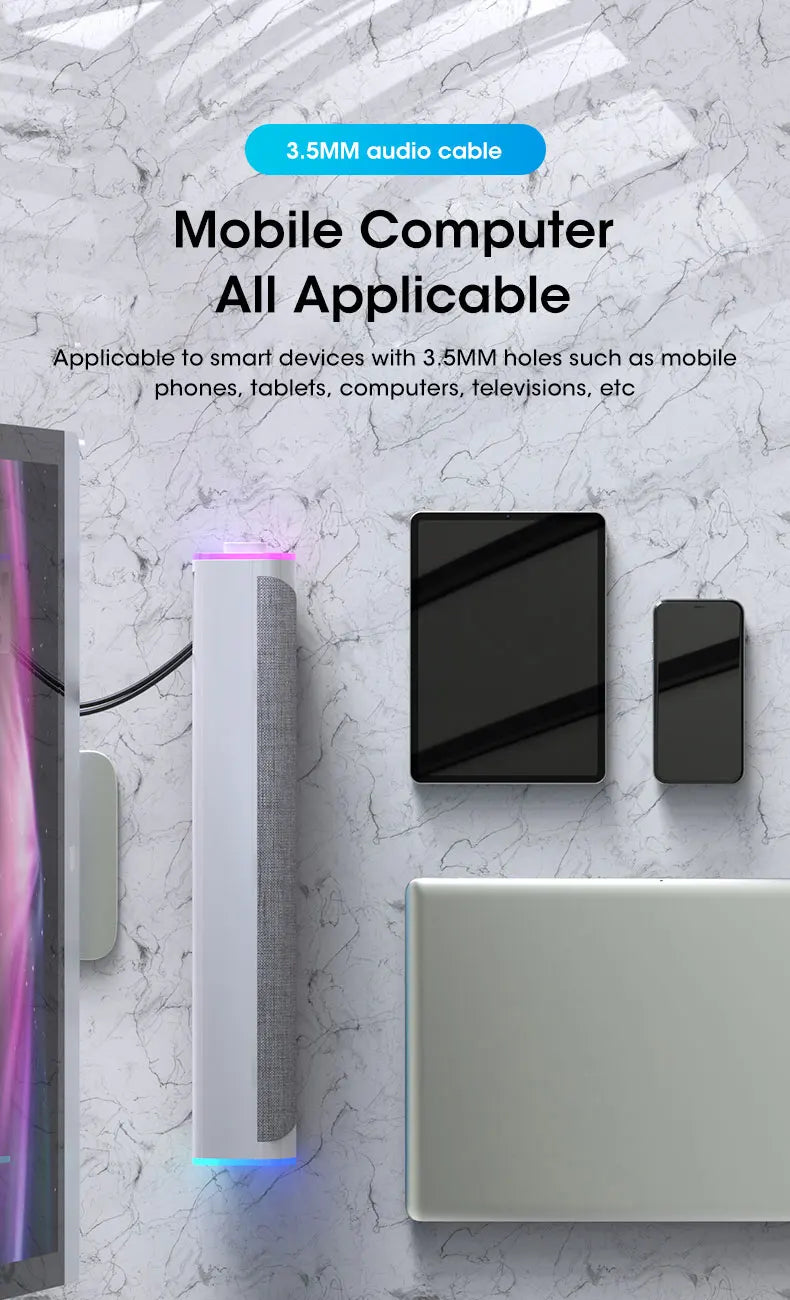 4D Speaker Bar Stereo Subwoofer