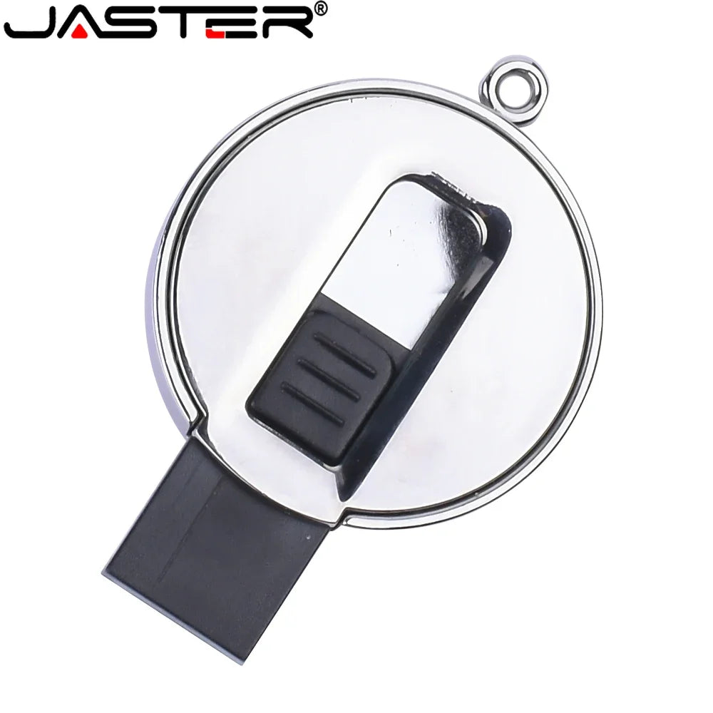 JASTER Metal Head LED USB Flash Drive