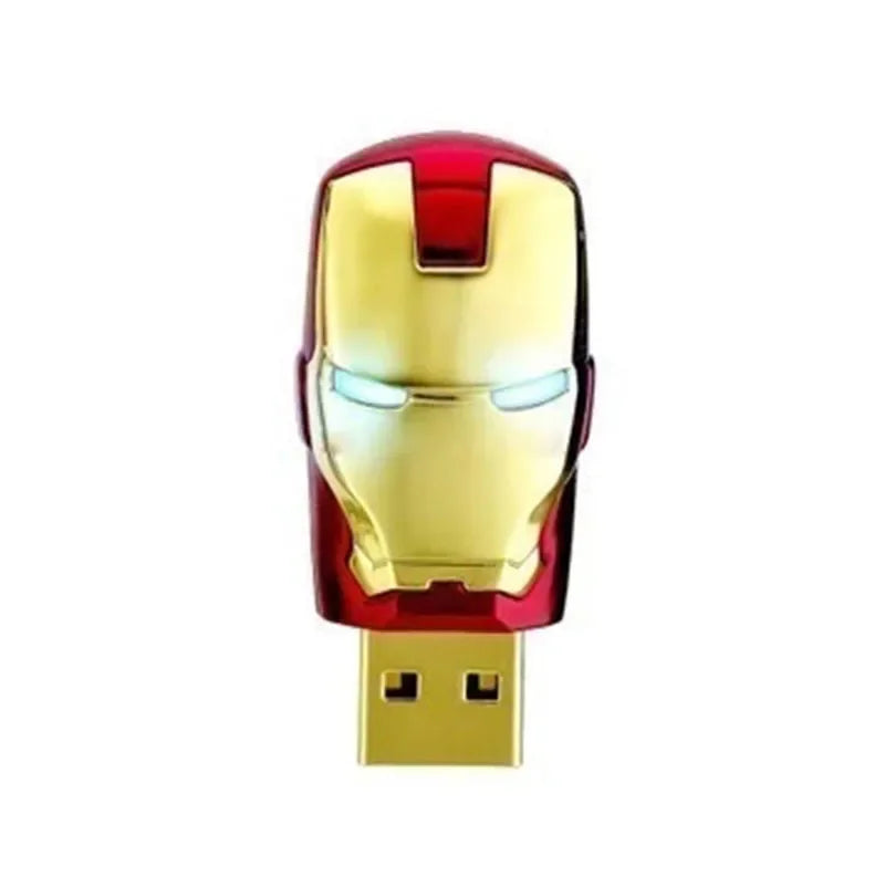 JASTER Metal Head LED USB Flash Drive