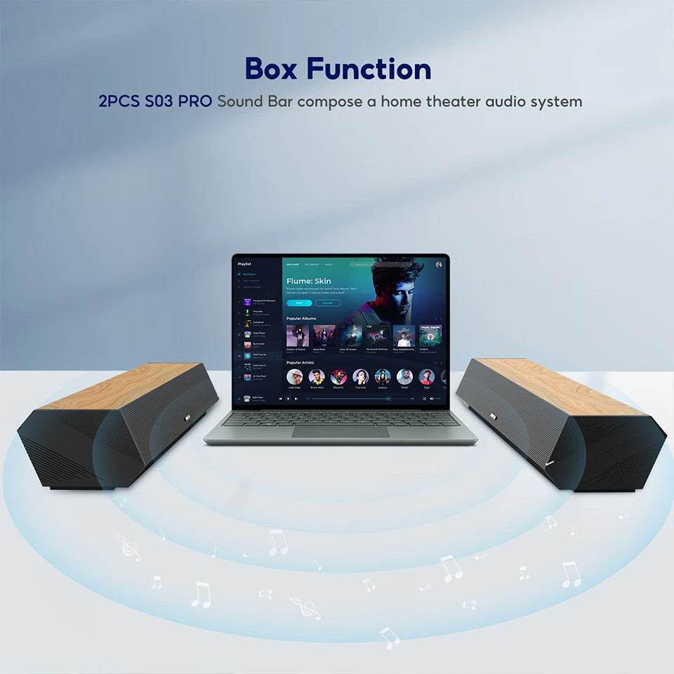 AIYIMA S03pro Wireless Soundbar