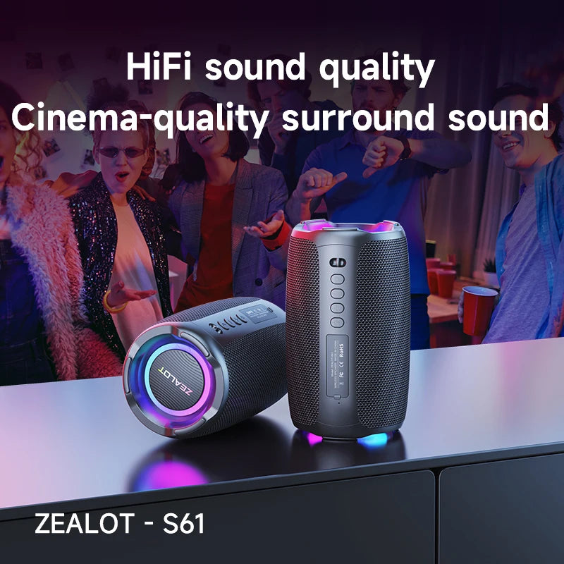 ZEALOT-S61 Bluetooth Speaker