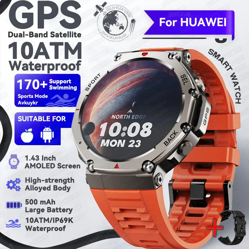 10ATM Ultra GPS Smart Watch
