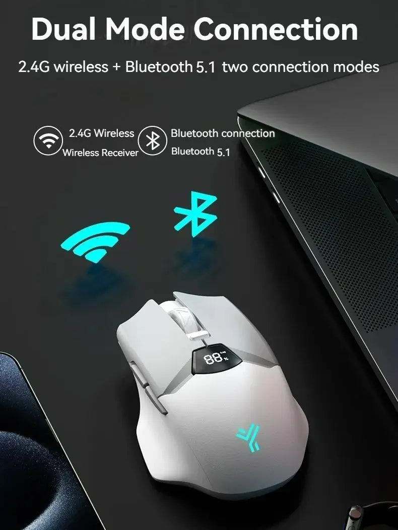 Semi-Dark Wireless Bluetooth Mouse