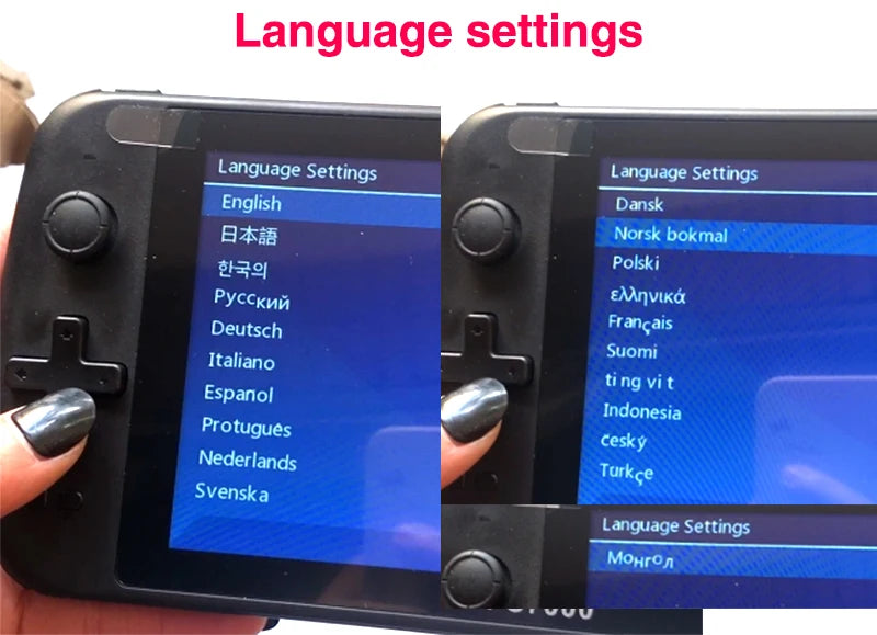 PS7000 HD Retro Portable Handheld Video Game Console