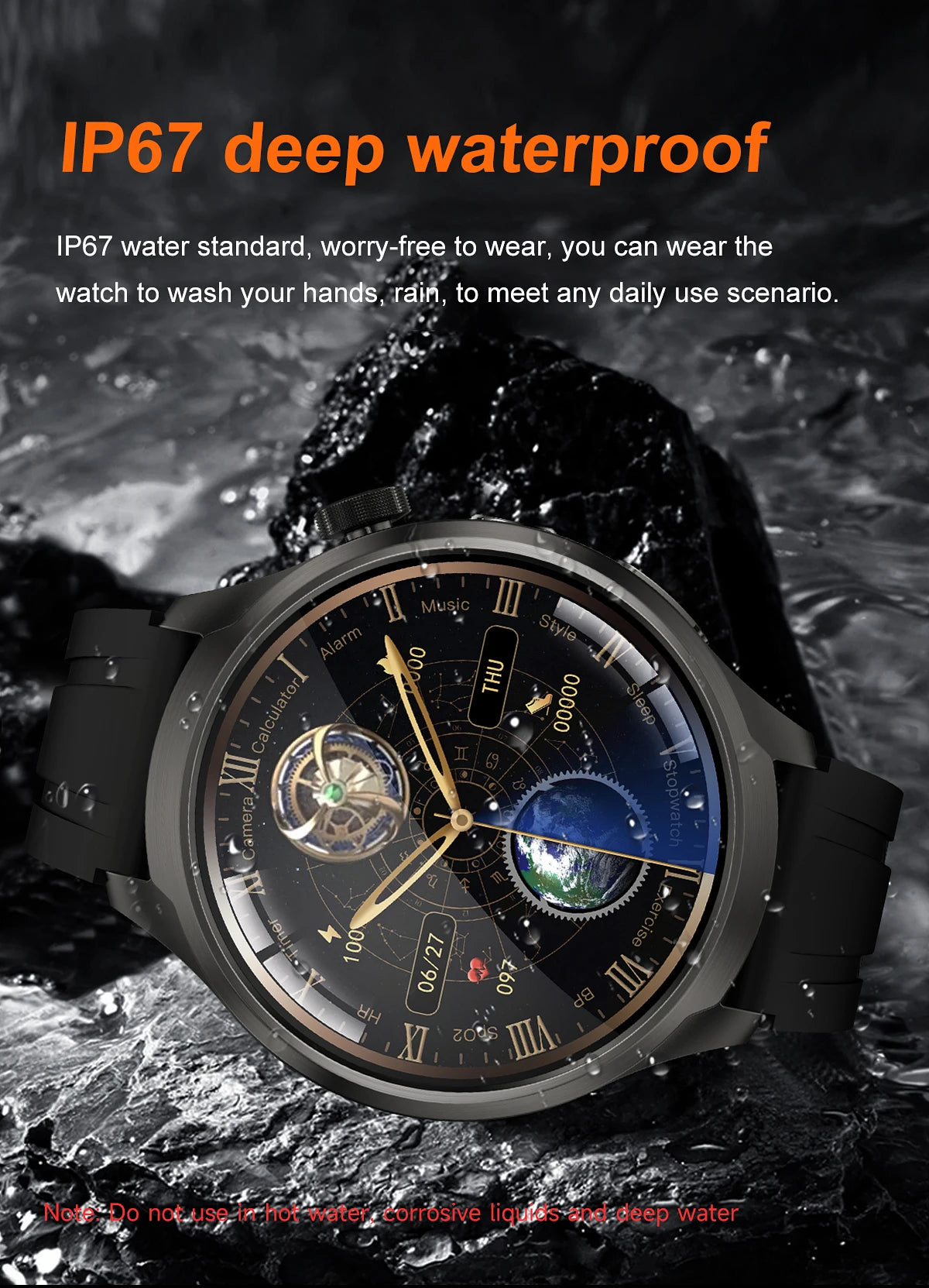 GPS Outdoor fitness NFC Smart Watch