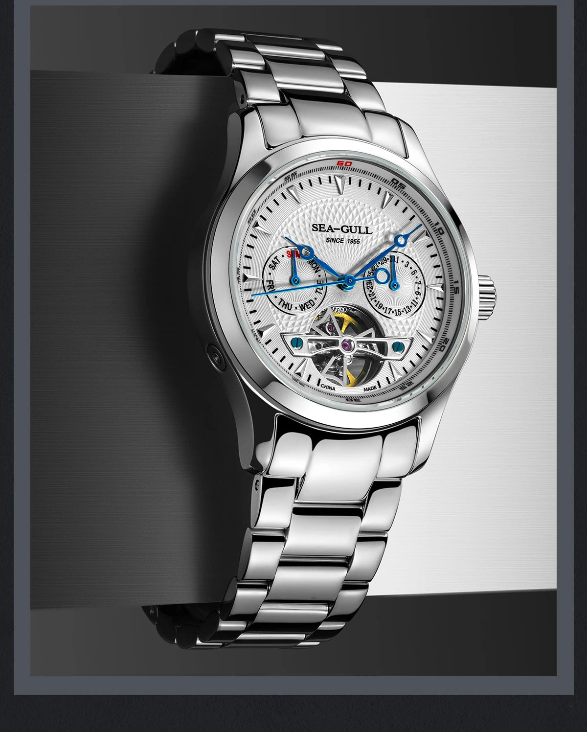 Seagull Sapphire Steel Watch