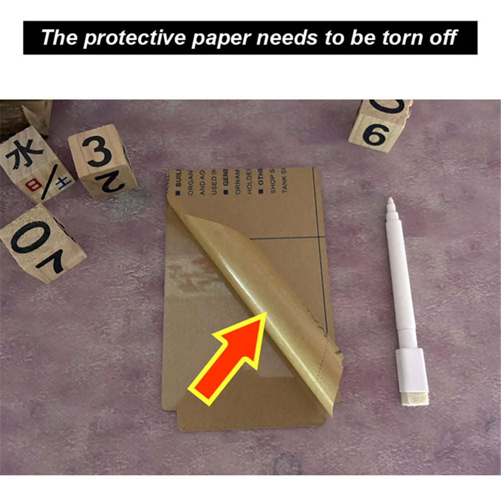 Transparent Luminous LED Night Vision Writing Board