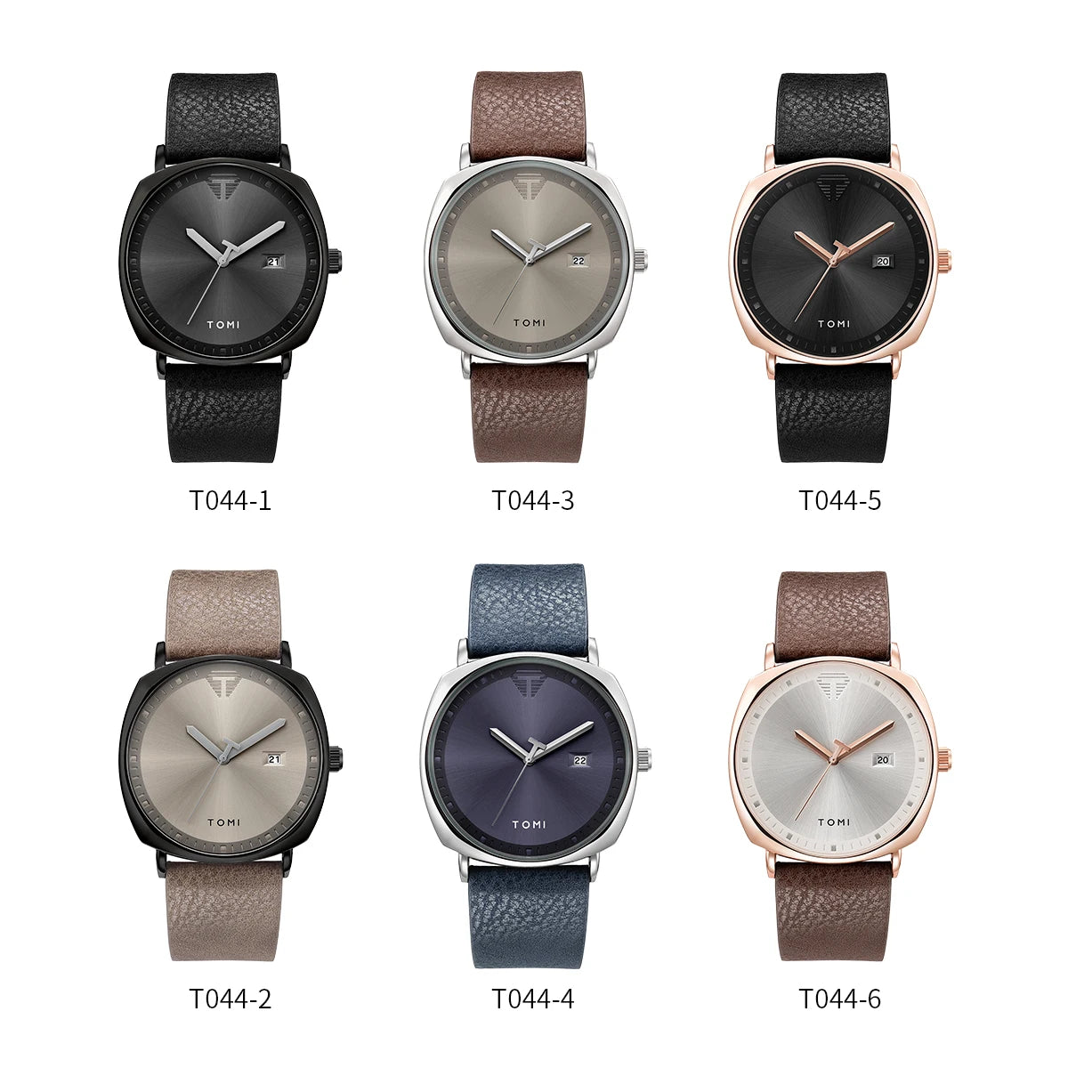 TOMI New 2PCS Luxury Business Men Watch