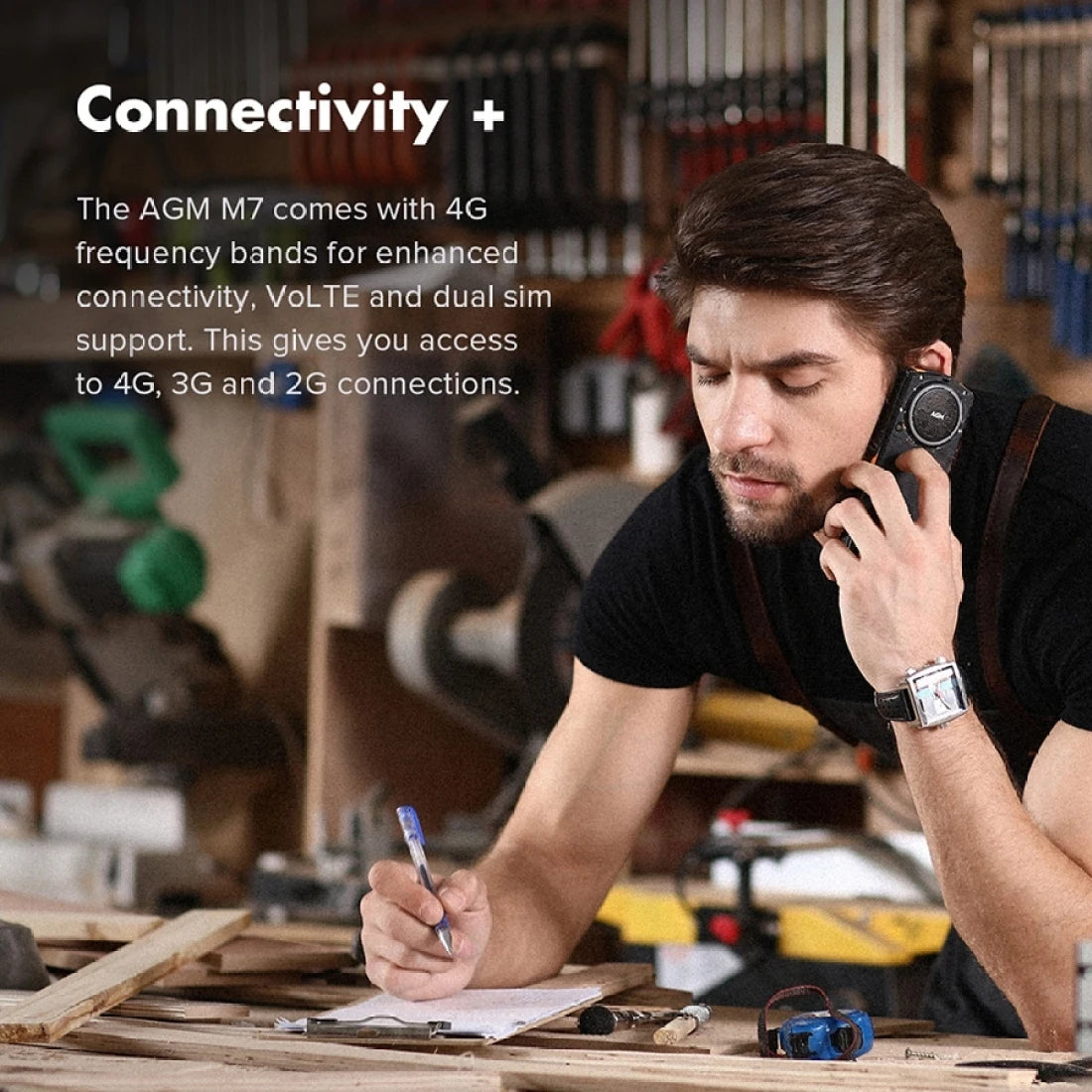 AGM M7 2+16G Volte Android Feature Phone