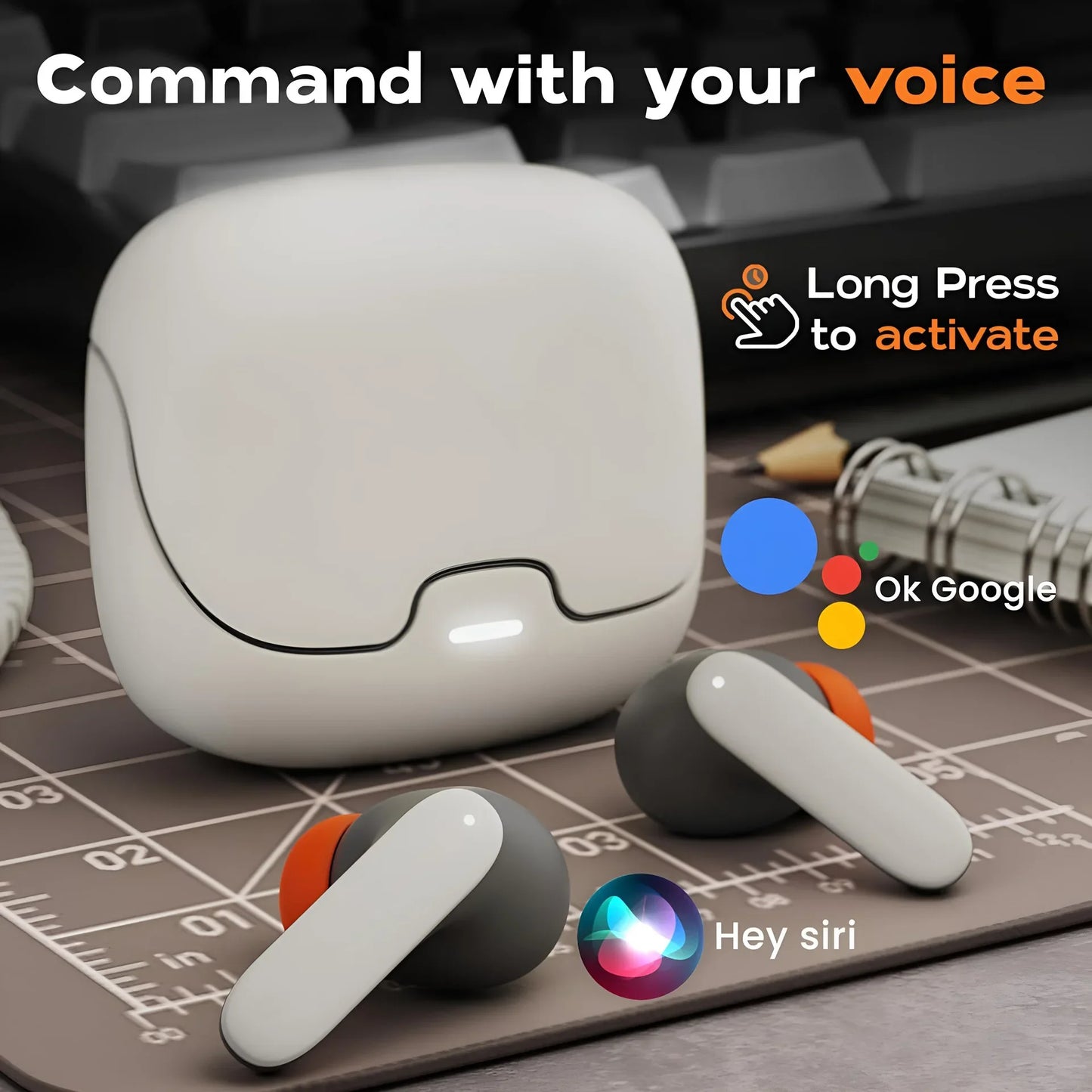 TWS Wireless Bluetooth Earphones